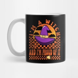 Halloween I'm A Witch And Proud Funny Mug